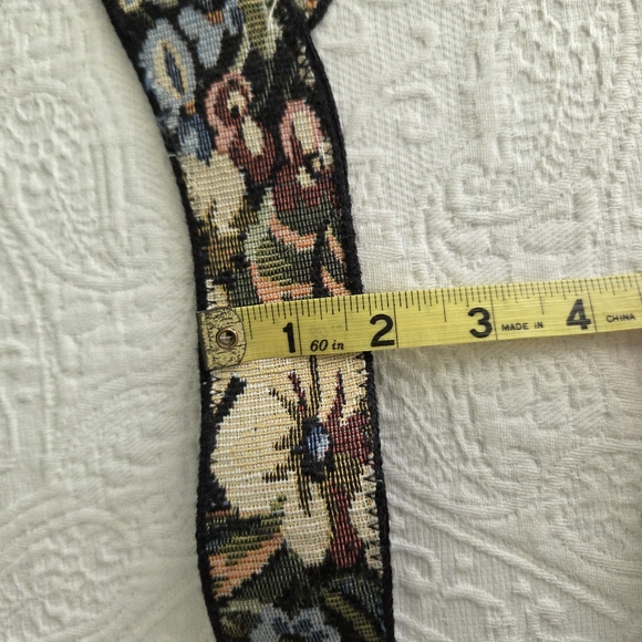 Floral Tapestry Wrap Belt - Picture 5 of 9